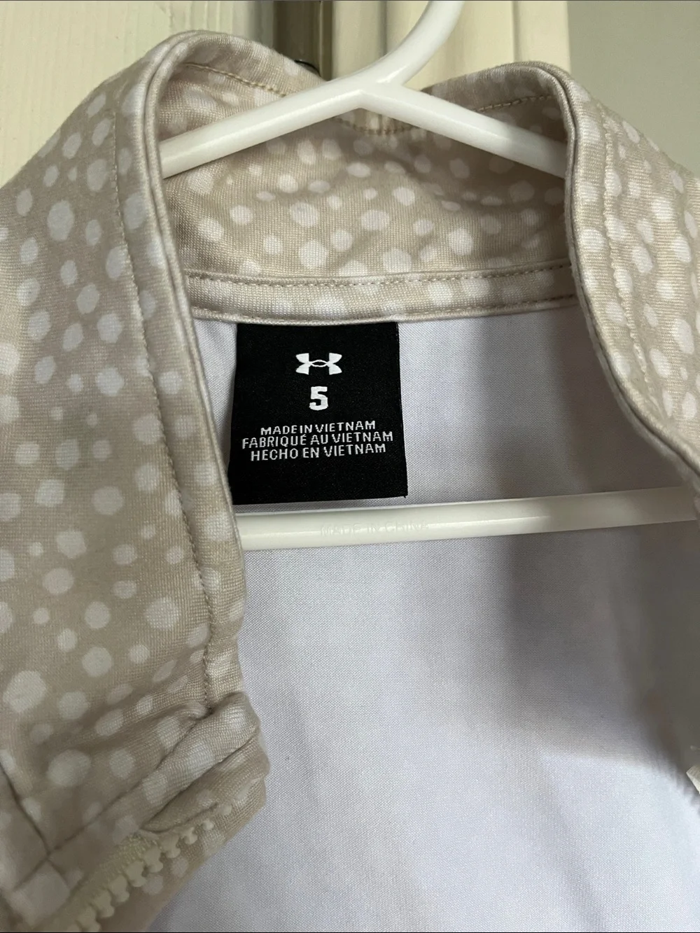 Under Armour Polka Dot Tracksuit with Black Logos size 5